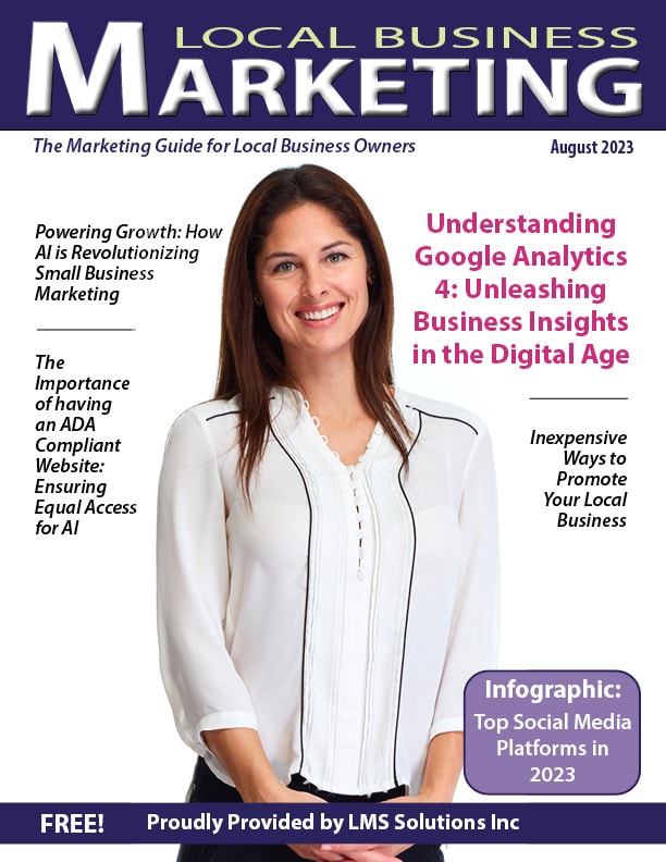 August 2023 Local Business Marketing Magazine
