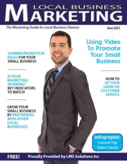 Local Business Marketing Magazine Cover June 2025 Issue by LMS Solutions Inc