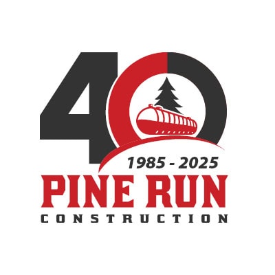 Pine Run 40th Anniversary Custom Logo | Graphic Design Services | LMS Solutions