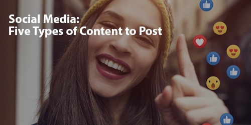 Social Media Five Types of Content to Post Social Media Five Types of Content to Post | LMS Solutions Inc. Royersford