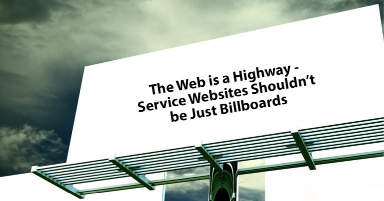The Web is a Highway