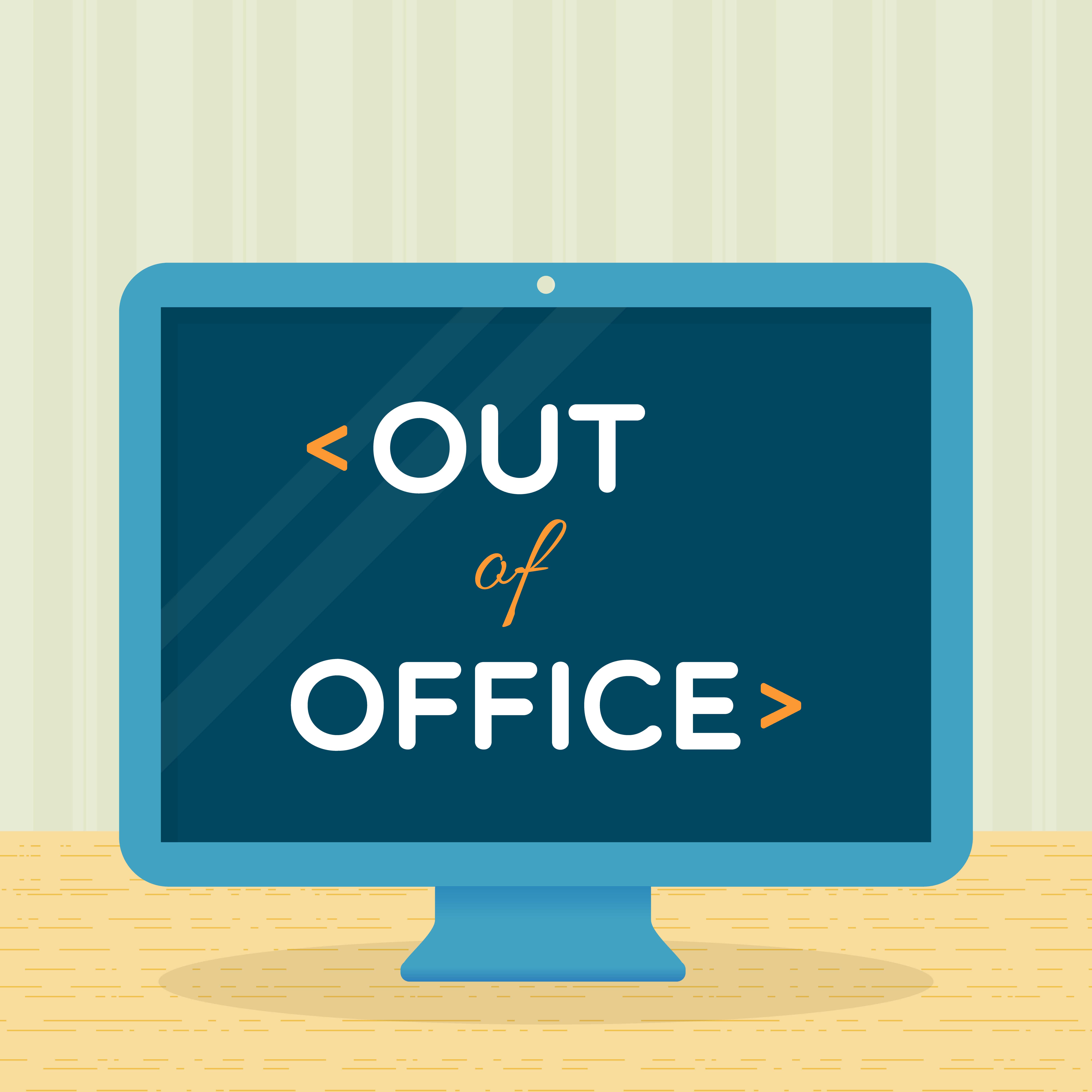 Картинка out of office